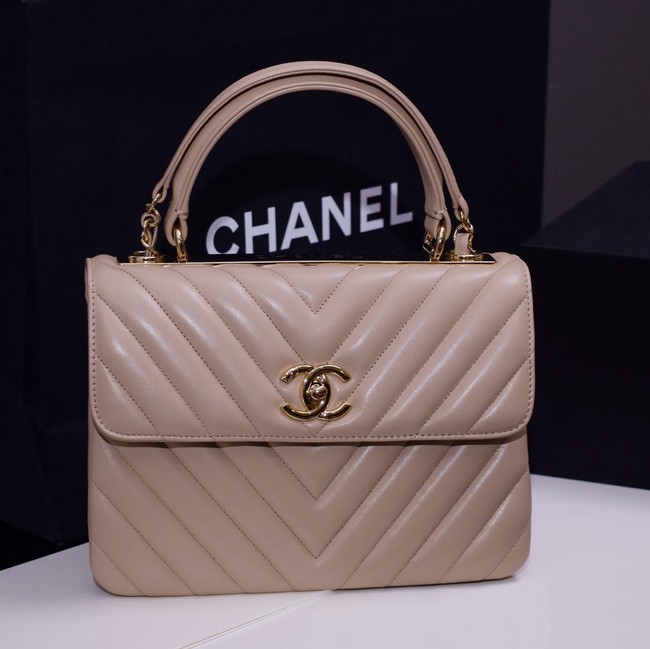 CHANEL small Flap Bag With Top Handle 92236-35