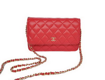 New Color Chanel A33814 Red Sheepskin Leather Flap Bag Gold New Color Chanel A33814 Red Sheepskin Leather Flap Bag Gold