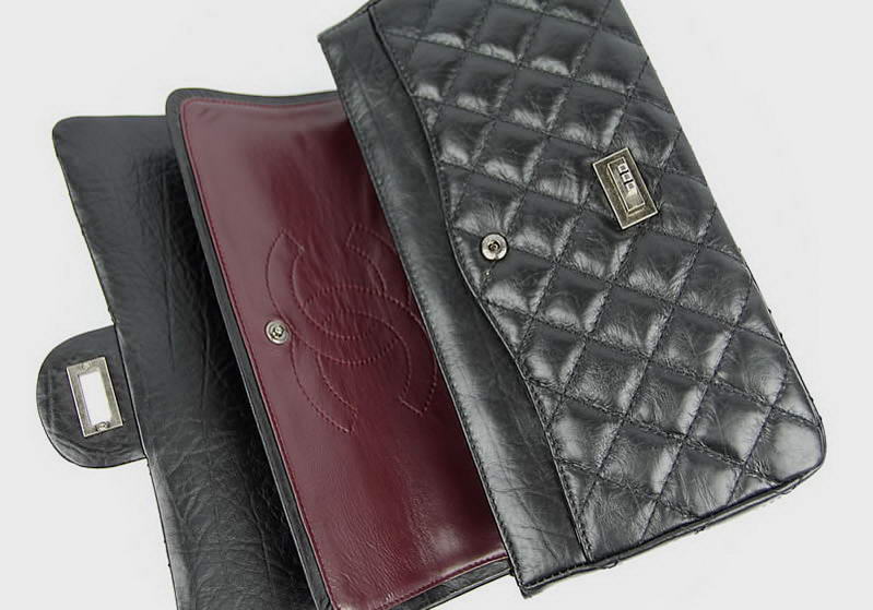 Chanel Classic Flap Bag A37587 Original Leather Black Silver Chanel Classic Flap Bag A37587 Original Leather Black Silver