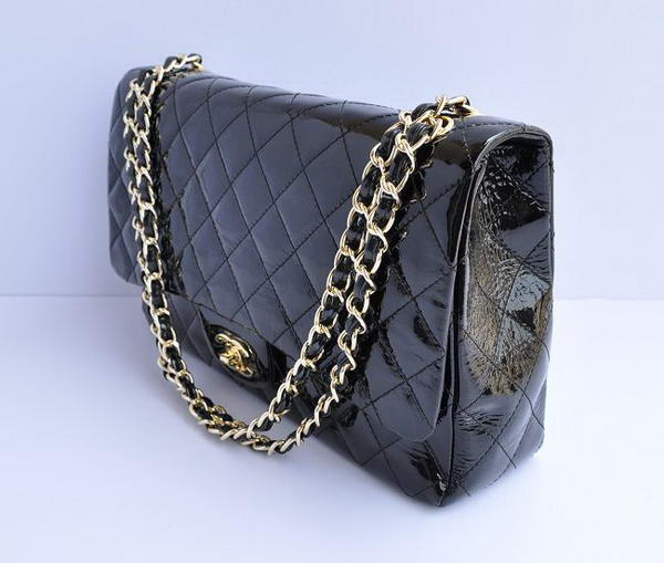 Cheap Chanel Jumbo 2.55 Series Flap Bag A47600 Black Golden Cheap Chanel Jumbo 2.55 Series Flap Bag A47600 Black Golden