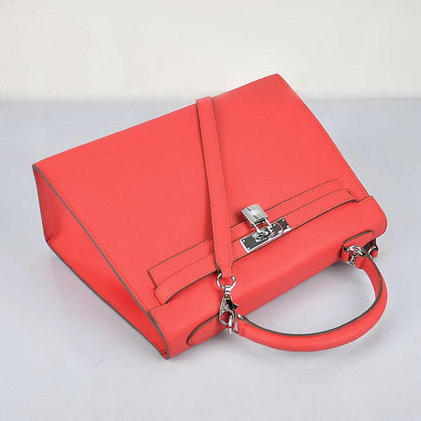 Hermes Kelly 32cm Bags Togo Leather Light Red Hermes Kelly 32cm Bags Togo Leather Light Red