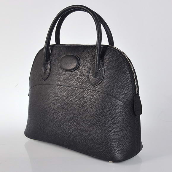 Hermes Bolide 31CM Tote Bags Clemence H1031 Black Hermes Bolide 31CM Tote Bags Clemence H1031 Black