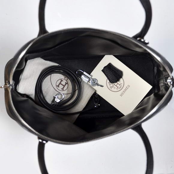 Hermes Bolide 37CM Tote Bags Clemence H1037 Black Hermes Bolide 37CM Tote Bags Clemence H1037 Black