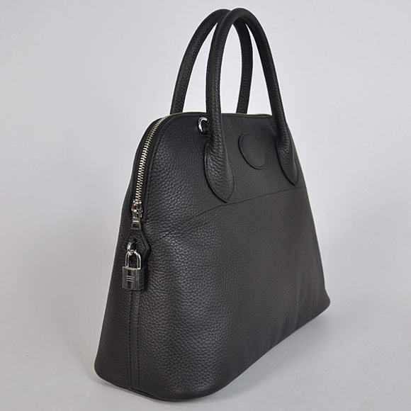 Hermes Bolide 37CM Tote Bags Clemence H1037 Black Hermes Bolide 37CM Tote Bags Clemence H1037 Black