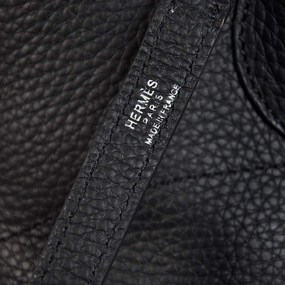 Hermes Bolide 37CM Tote Bags Clemence H1037 Black Hermes Bolide 37CM Tote Bags Clemence H1037 Black