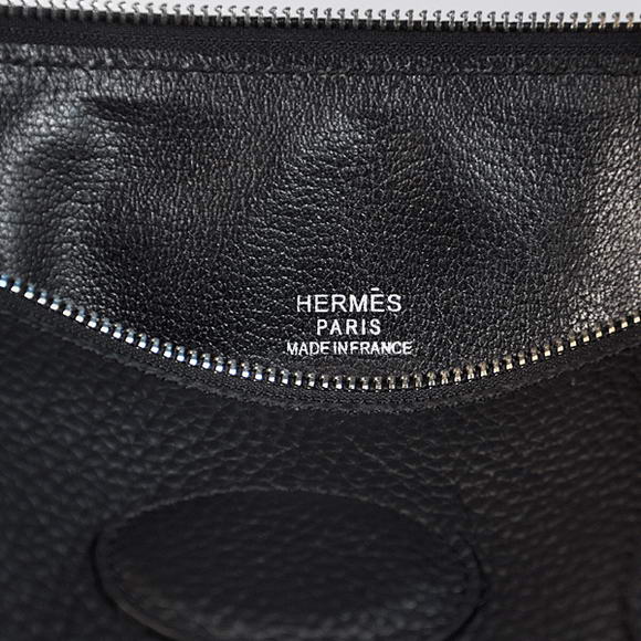 Hermes Bolide 37CM Tote Bags Clemence H1037 Black Hermes Bolide 37CM Tote Bags Clemence H1037 Black