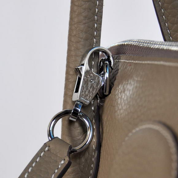 Hermes Bolide 37CM Tote Bags Clemence H1037 Grey Hermes Bolide 37CM Tote Bags Clemence H1037 Grey