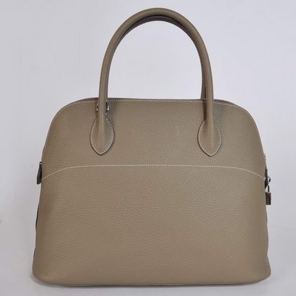 Hermes Bolide 37CM Tote Bags Clemence H1037 Grey Hermes Bolide 37CM Tote Bags Clemence H1037 Grey