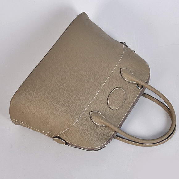 Hermes Bolide 37CM Tote Bags Clemence H1037 Grey Hermes Bolide 37CM Tote Bags Clemence H1037 Grey