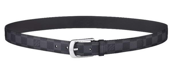Louis Vuitton Graphite Ellipse Belt M6821S Louis Vuitton Graphite Ellipse Belt M6821S