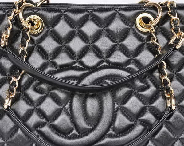 buy Cheap Chanel A50995 Black Sheepskin Leather Shoulder Bag Gold buy Cheap Chanel A50995 Black Sheepskin Leather Shoulder Bag Gold