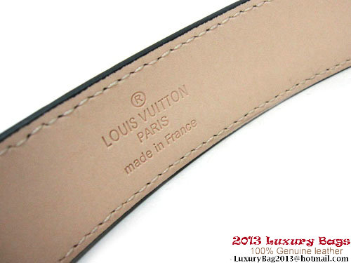 Louis Vuitton Epi Leather Belts M9606V Black Louis Vuitton Epi Leather Belts M9606V Black