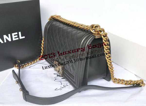 Boy Chanel Flap Shoulder Bag Original Sheepskin Leather A67086 Black Boy Chanel Flap Shoulder Bag Original Sheepskin Leather A67086 Black