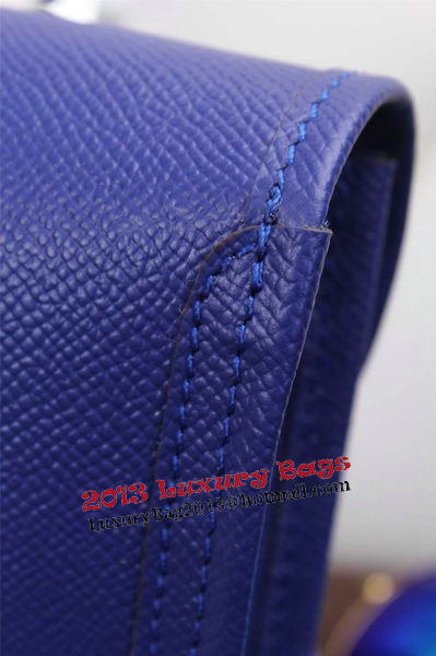 Hermes Jige Clutch Bag Calfskin Leather H258 Royal Hermes Jige Clutch Bag Calfskin Leather H258 Royal