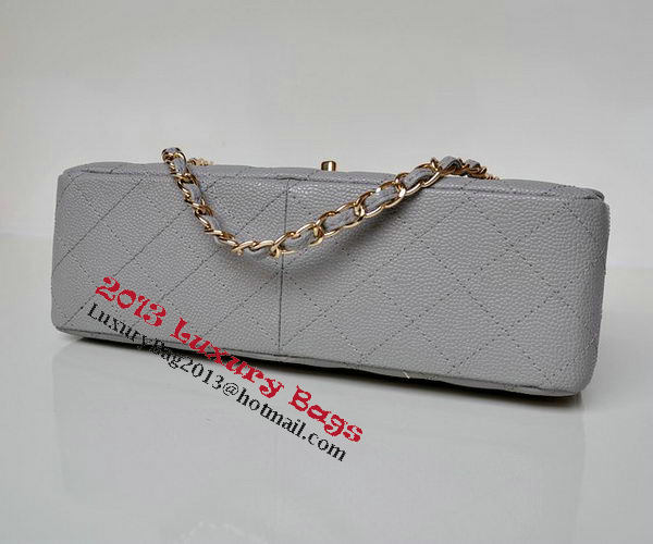 Chanel Jumbo Quilted Classic Flap Bag Grey Cannage Patterns A58600 Gold Chanel Jumbo Quilted Classic Flap Bag Grey Cannage Patterns A58600 Gold