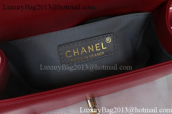 Boy Chanel mini Flap Bag Original Sheepskin A67085 Dark Red Boy Chanel mini Flap Bag Original Sheepskin A67085 Dark Red
