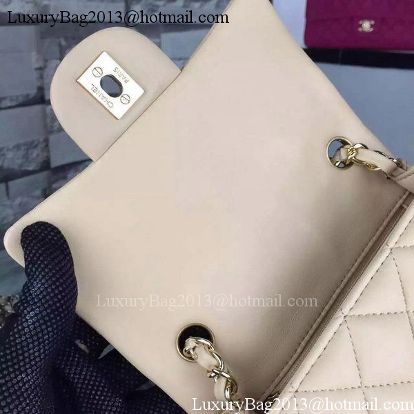 Chanel Classic Flap Bag Original Sheepskin Leather A5171 Apricot Chanel Classic Flap Bag Original Sheepskin Leather A5171 Apricot