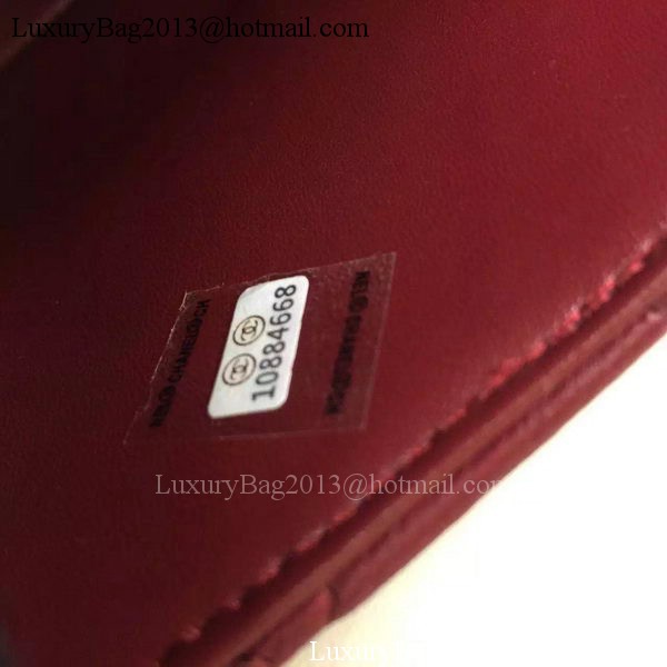 Chanel Classic Flap Bag Original Sheepskin Leather A5171 Burgundy Chanel Classic Flap Bag Original Sheepskin Leather A5171 Burgundy