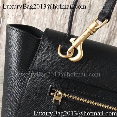 Celine Belt mini Bag Original Leather C98310 Black Celine Belt mini Bag Original Leather C98310 Black