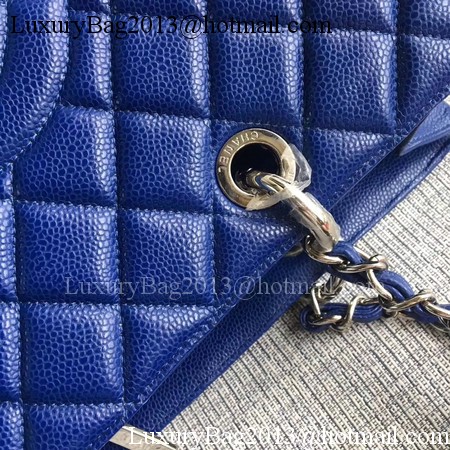 Chanel LE Boy Grand Shopping Tote Bag GST Blue Cannage Pattern A50995 Silver Chanel LE Boy Grand Shopping Tote Bag GST Blue Cannage Pattern A50995 Silver