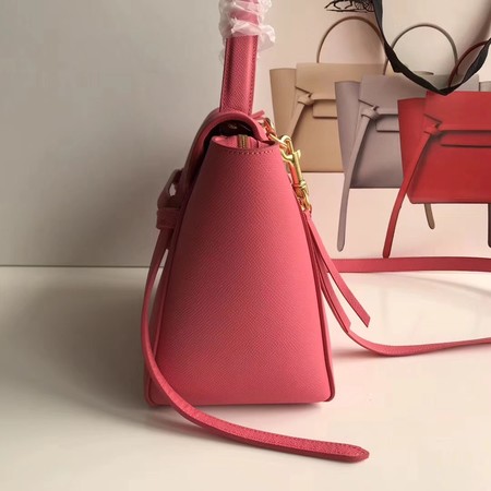 Celine Small Belt Bag Original Leather CL3348 Rose Celine Small Belt Bag Original Leather CL3348 Rose