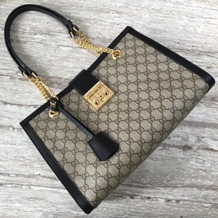 Gucci Padlock Medium GG Shoulder Bag 479197 Black Gucci Padlock Medium GG Shoulder Bag 479197 Black