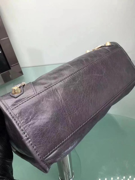 Balenciaga Giant City Gold Studs Handbag 084333 Grey Balenciaga Giant City Gold Studs Handbag 084333 Grey