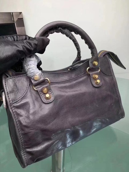Balenciaga Giant City Gold Studs Handbag 084333 Grey Balenciaga Giant City Gold Studs Handbag 084333 Grey