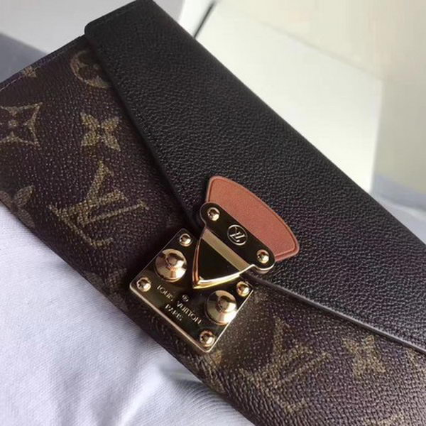 Louis Vuitton Monogram Canvas PALLAS WALLET M58414 Black Louis Vuitton Monogram Canvas PALLAS WALLET M58414 Black