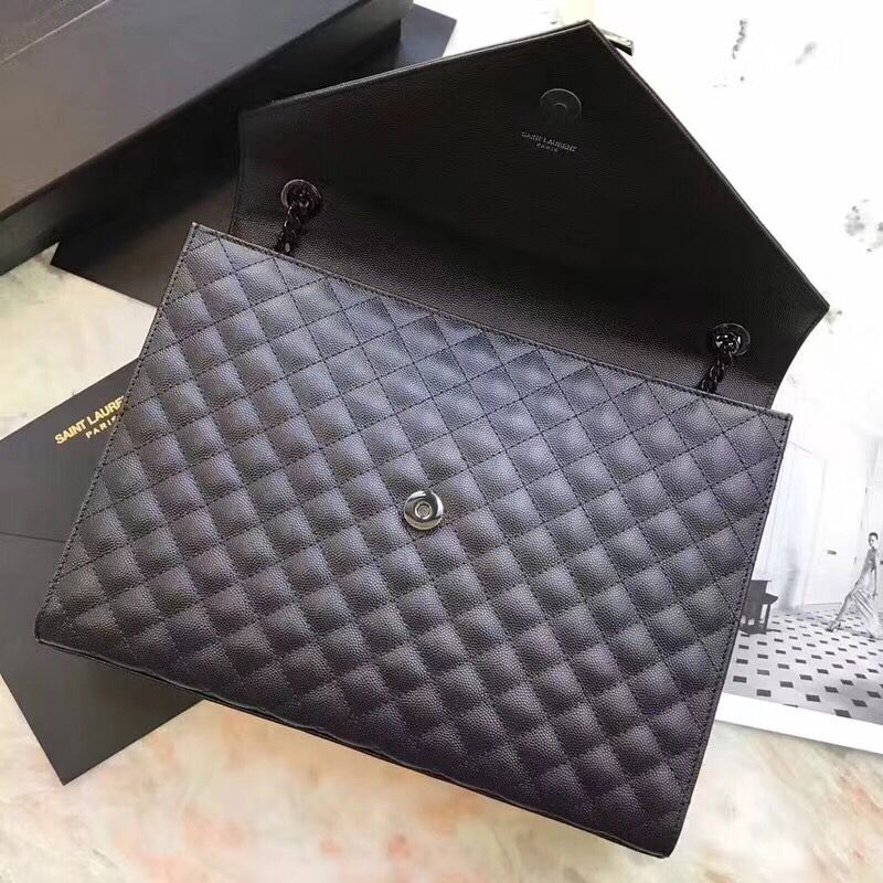 Saint Laurent Classic Monogramme Leather Flap Bag 392738 black Saint Laurent Classic Monogramme Leather Flap Bag 392738 black