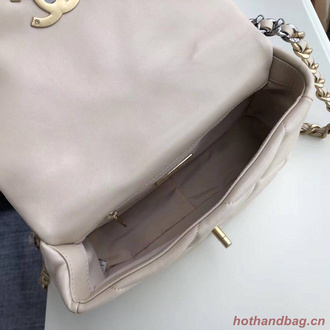 Chanel 19 flap bag AS1160 Cream Chanel 19 flap bag AS1160 Cream