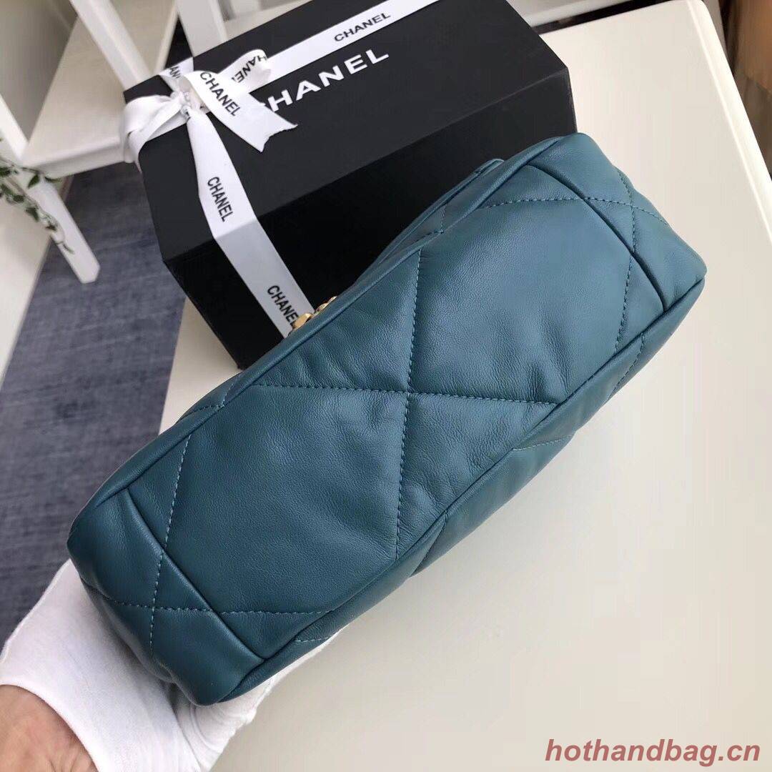 Chanel 19 flap bag AS1160 Navy Chanel 19 flap bag AS1160 Navy
