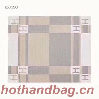 Hermes Lambswool & Cashmere Shawl & Blanket 71152 Camel Hermes Lambswool & Cashmere Shawl & Blanket 71152 Camel