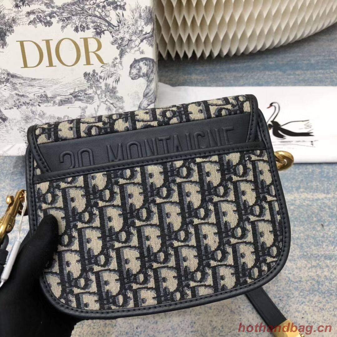 SMALL DIOR BOBBY BAG Blue Dior Oblique Jacquard M9317 SMALL DIOR BOBBY BAG Blue Dior Oblique Jacquard M9317