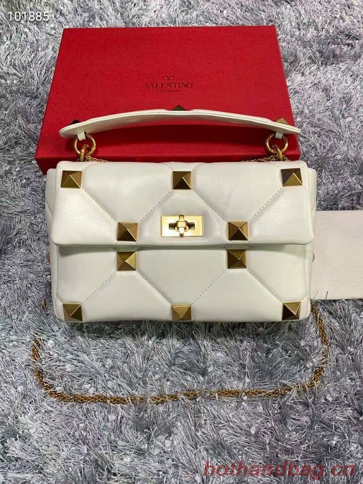 Valentino medium Garavani Roman Stud V2060 white Valentino medium Garavani Roman Stud V2060 white