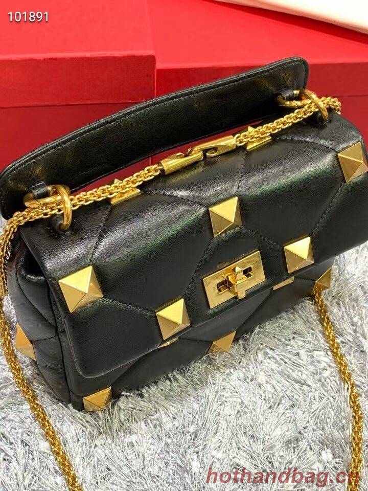 Valentino mini Garavani Roman Stud V2061 black Valentino mini Garavani Roman Stud V2061 black