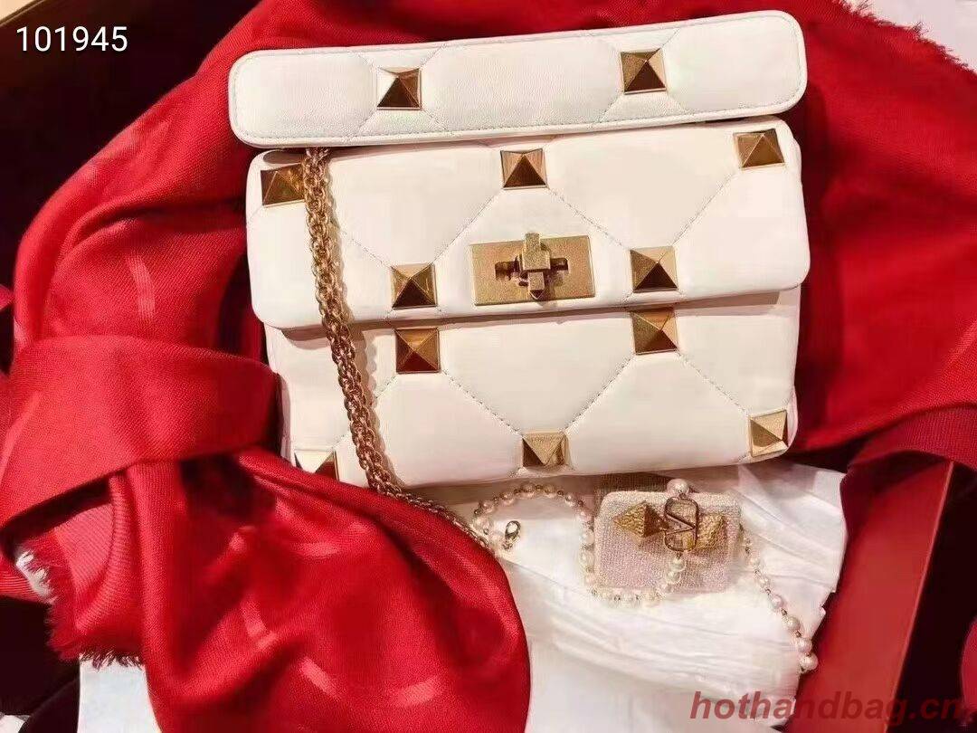 Valentino mini Garavani Roman Stud V2061 white Valentino mini Garavani Roman Stud V2061 white