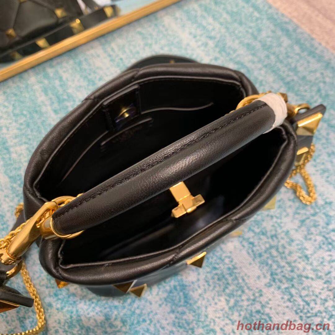 Valentino medium Garavani Roman Stud V1198 black Valentino medium Garavani Roman Stud V1198 black