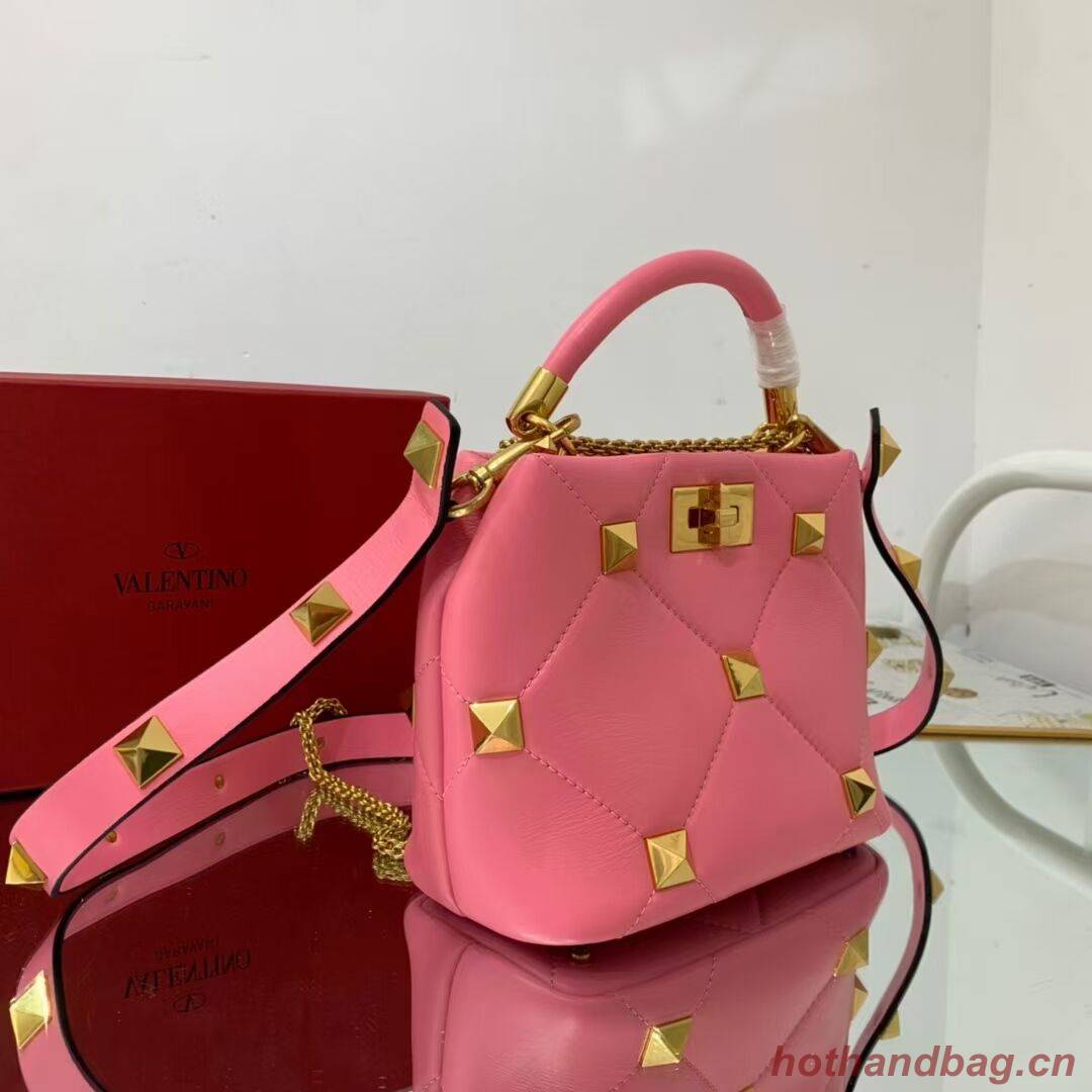Valentino medium Garavani Roman Stud V1198 rose Valentino medium Garavani Roman Stud V1198 rose