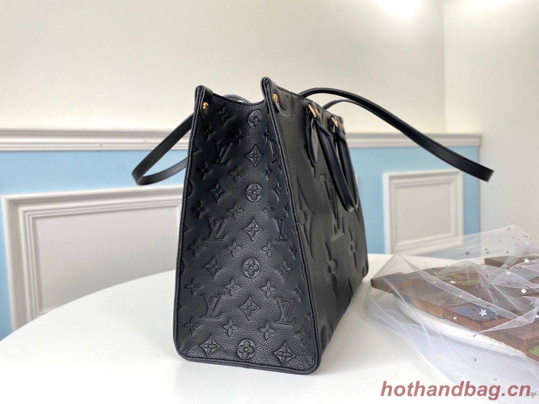 Louis Vuitton ONTHEGO Original Leather Medium Bag M45040 Black Louis Vuitton ONTHEGO Original Leather Medium Bag M45040 Black