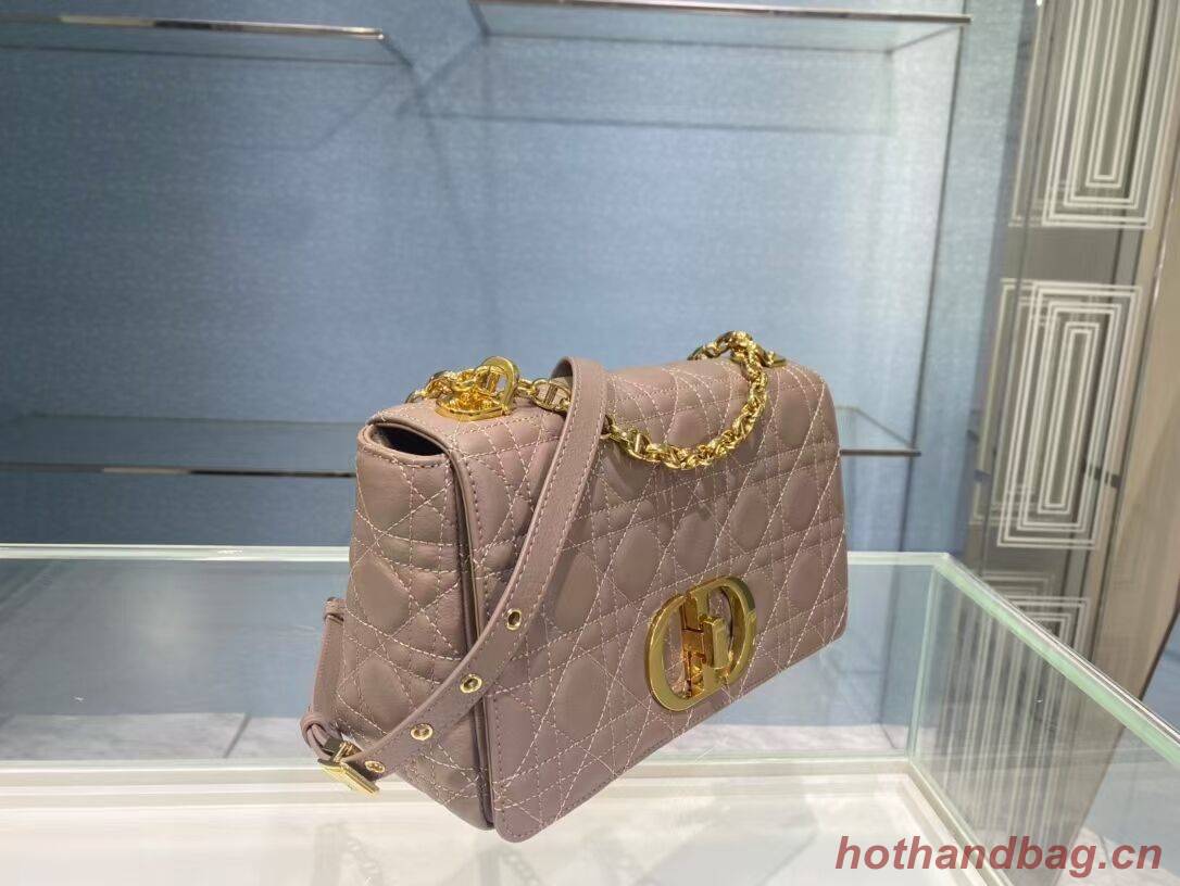 MEDIUM DIOR CARO BAG Soft Cannage Calfskin M9242 pink MEDIUM DIOR CARO BAG Soft Cannage Calfskin M9242 pink