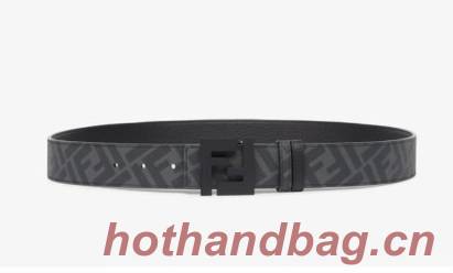 Fendi Leather Belt F2370 Brown Fendi Leather Belt F2370 Brown