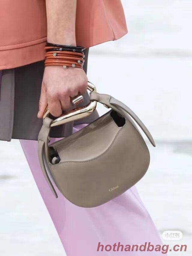 Chloe Original Calfskin Leather Bag 3S1350 grey Chloe Original Calfskin Leather Bag 3S1350 grey