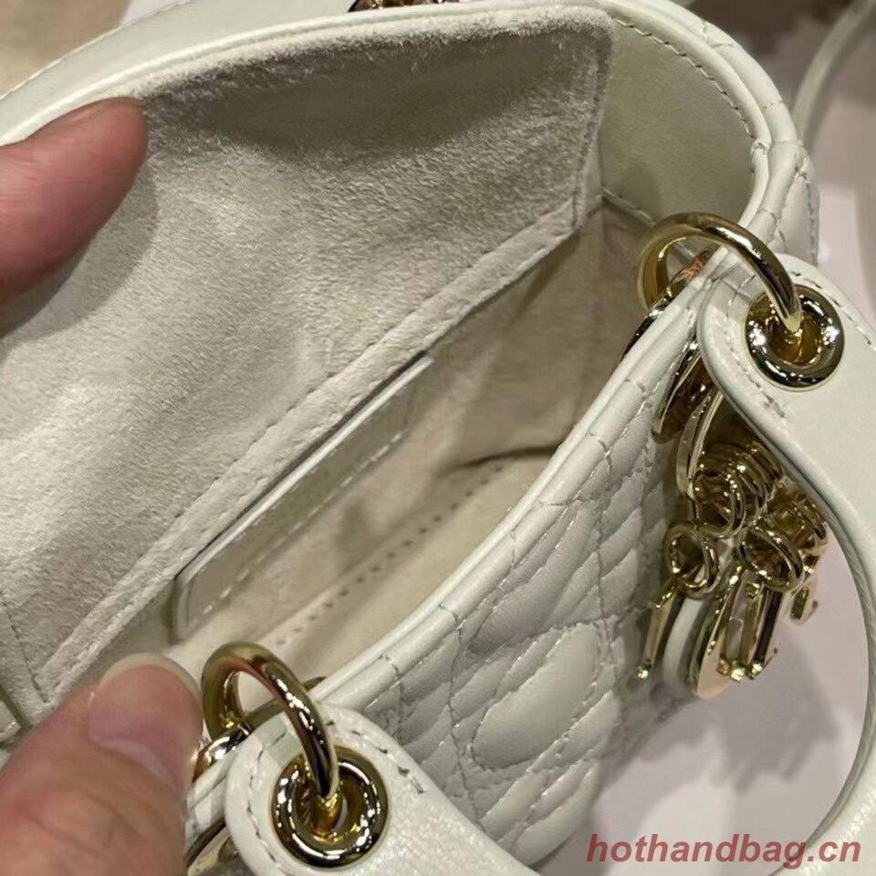 MICRO DIORAMOUR LADY DIOR BAG S0856ONG Latte Cannage MICRO DIORAMOUR LADY DIOR BAG S0856ONG Latte Cannage