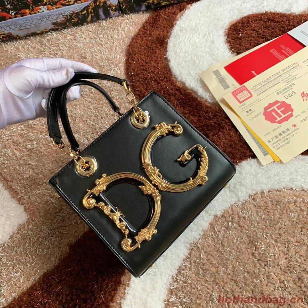Dolce & Gabbana Origianl Leather Shoulder Bag 5158 black Dolce & Gabbana Origianl Leather Shoulder Bag 5158 black
