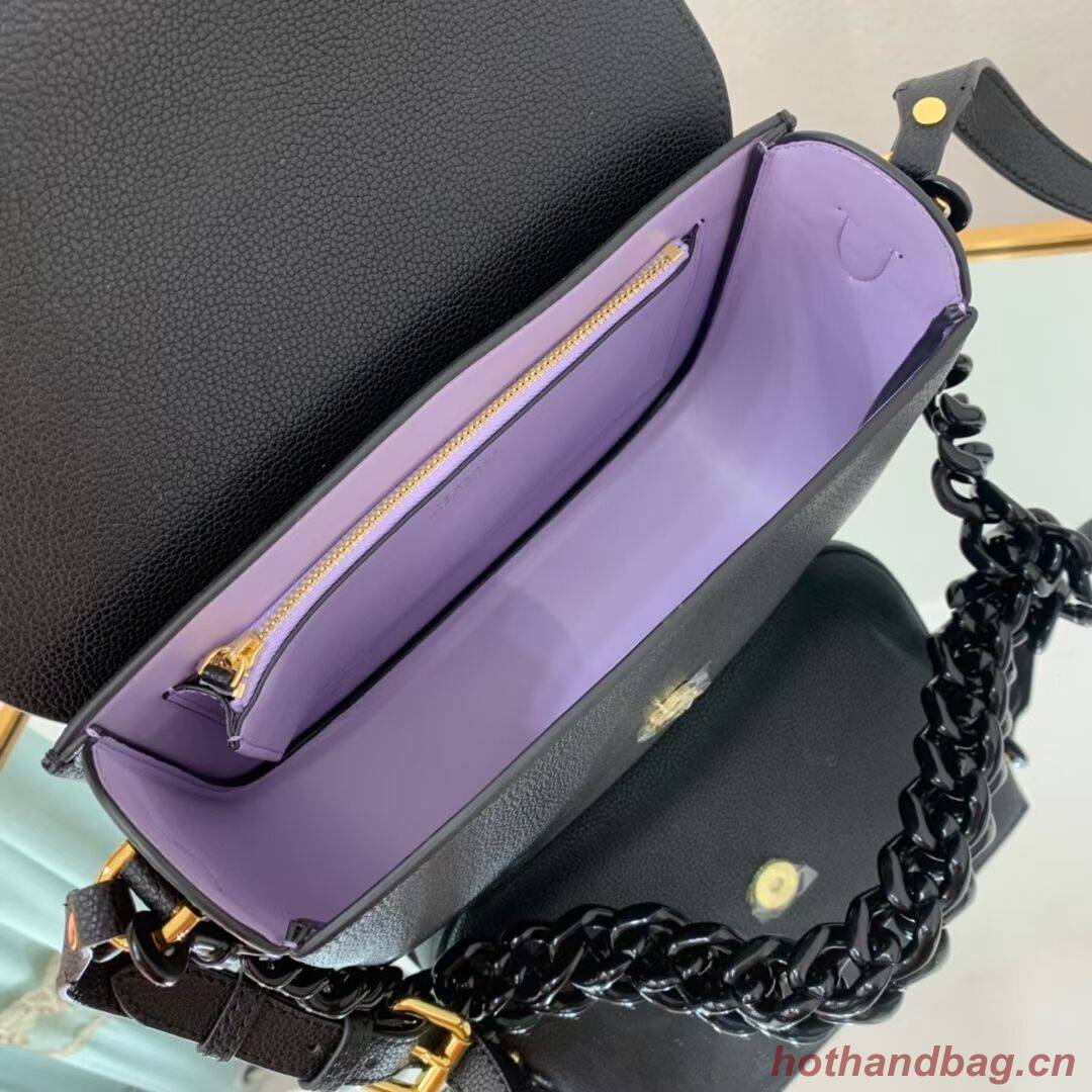 Versace Original medium Calfskin Leather Bag FS1067A black Versace Original medium Calfskin Leather Bag FS1067A black