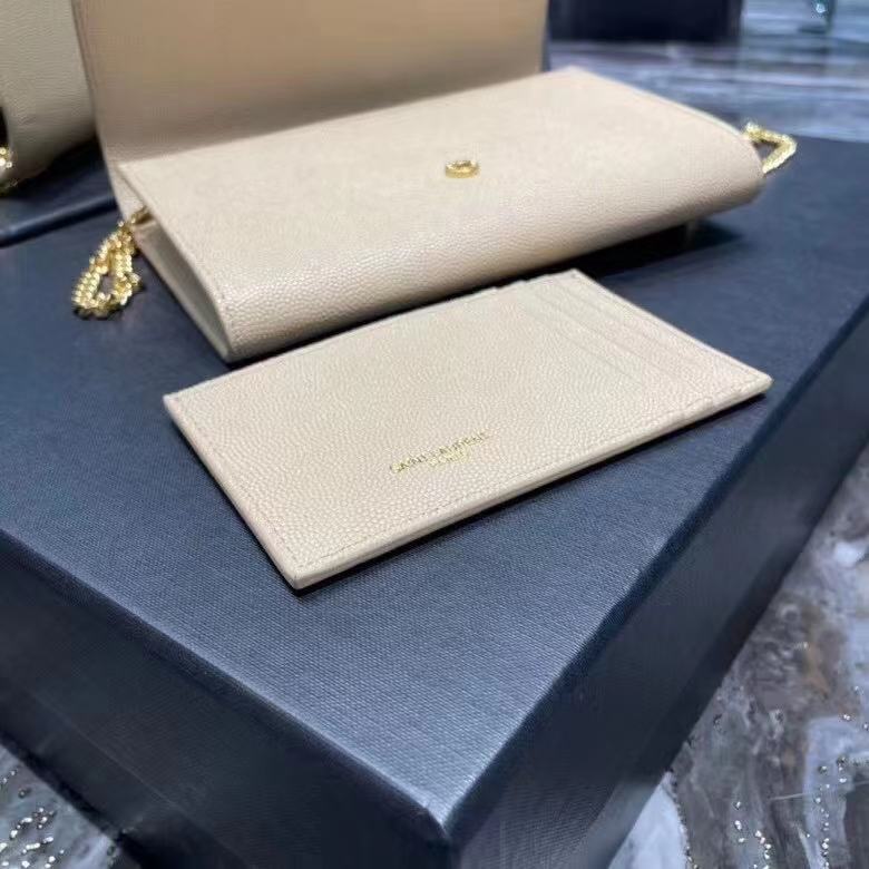 Yves Saint Laurent Calf leather cross-body bag Y707788 BEIGE Yves Saint Laurent Calf leather cross-body bag Y707788 BEIGE