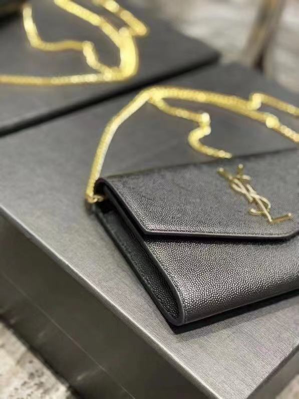 Yves Saint Laurent Calf leather cross-body bag Y707788 black Yves Saint Laurent Calf leather cross-body bag Y707788 black