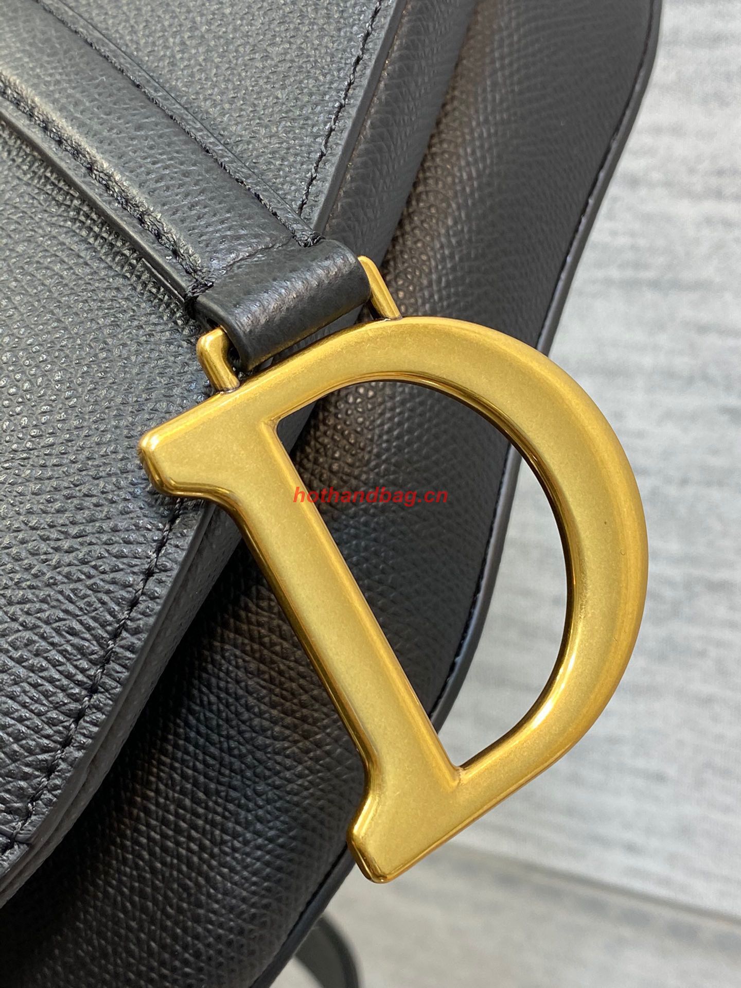 Dior SADDLE BAG Epsom Leather M04463 BLACK Dior SADDLE BAG Epsom Leather M04463 BLACK