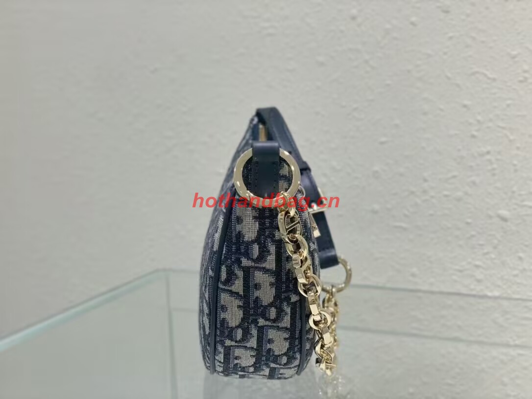 CD LOUNGE BAG Blue Dior Oblique Jacquard M22626T CD LOUNGE BAG Blue Dior Oblique Jacquard M22626T